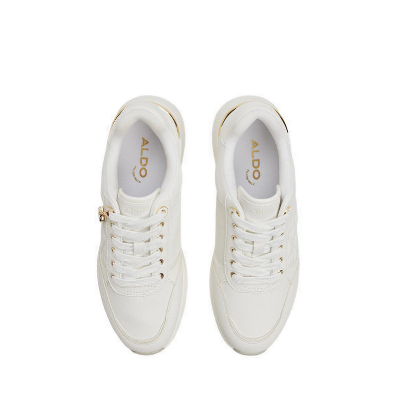 CAMBAY WEDGE SNEAKERS - WHITE