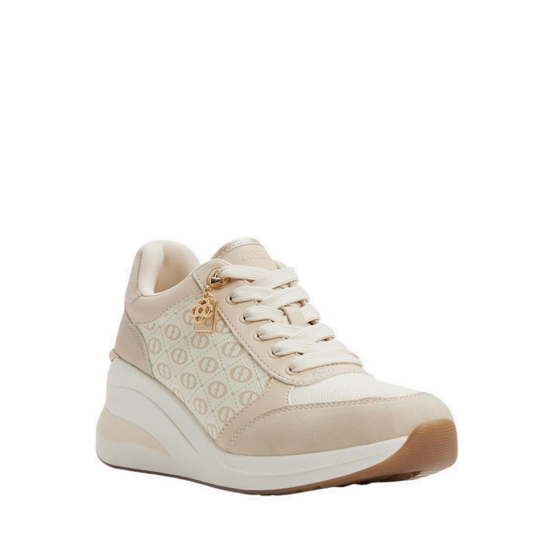 CAMBAY WEDGE SNEAKERS - BONE