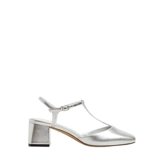 BIANNA HEELED SHOES - SILVER