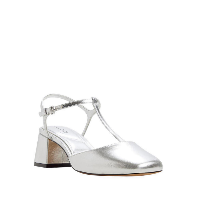 BIANNA HEELED SHOES - SILVER
