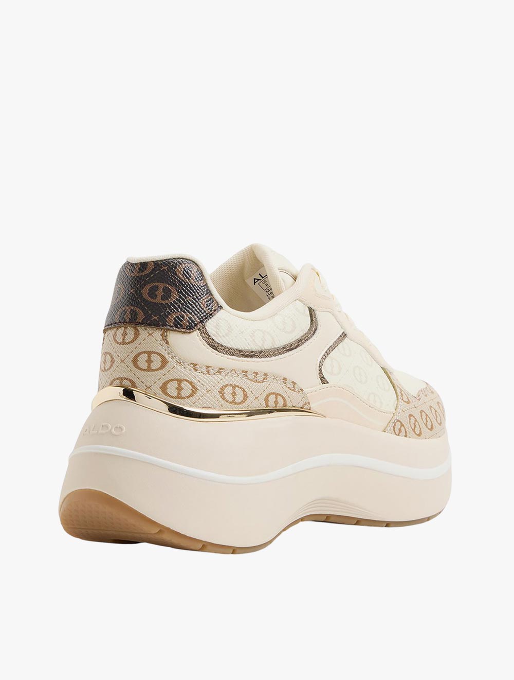 Aldo Etany Women's Wedge Sneakers - Taupe Primary  -  Multi