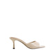 ANNABERAEN HEELED SANDALS - CREAM