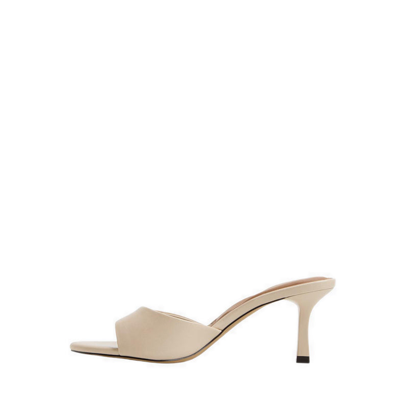 ANNABERAEN HEELED SANDALS - CREAM