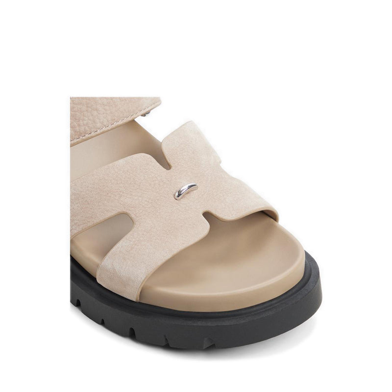 MARYS FOOTBED SANDALS - TAUPE