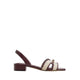 JAVAMINAR HEELED SANDALS - BORDO