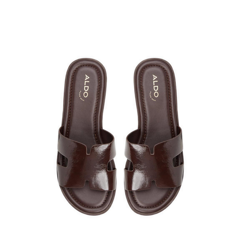 ANAYELIE BEACH SANDALS - DARK BROWN
