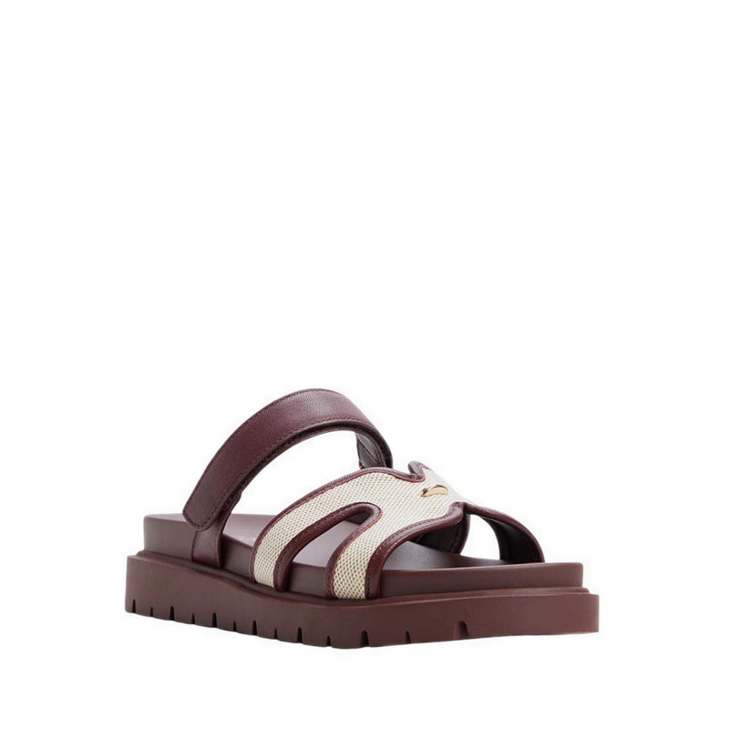 MARYS FOOTBED SANDALS - BORDO