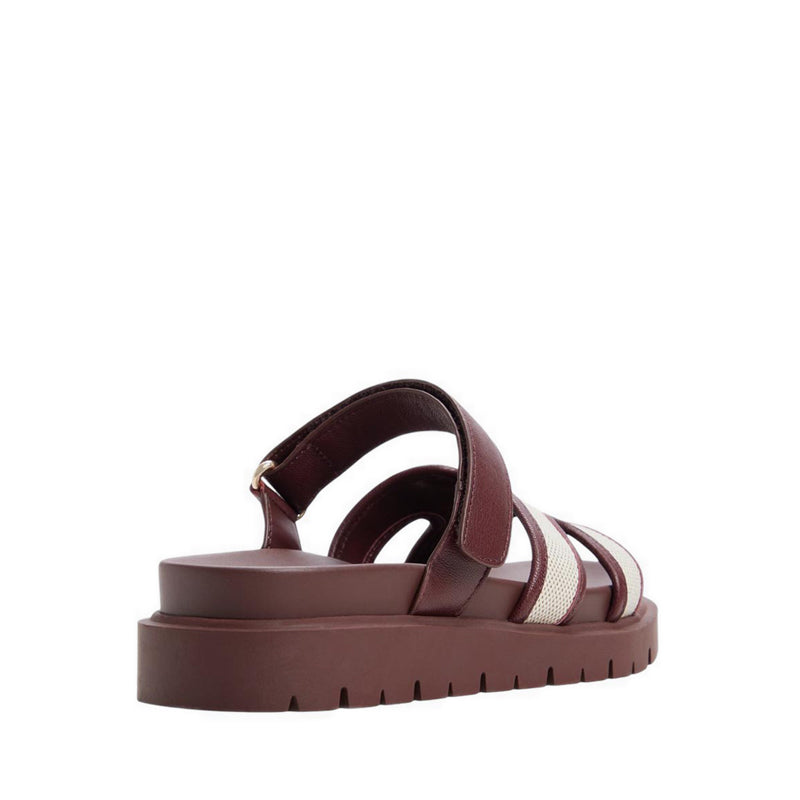 MARYS FOOTBED SANDALS - BORDO