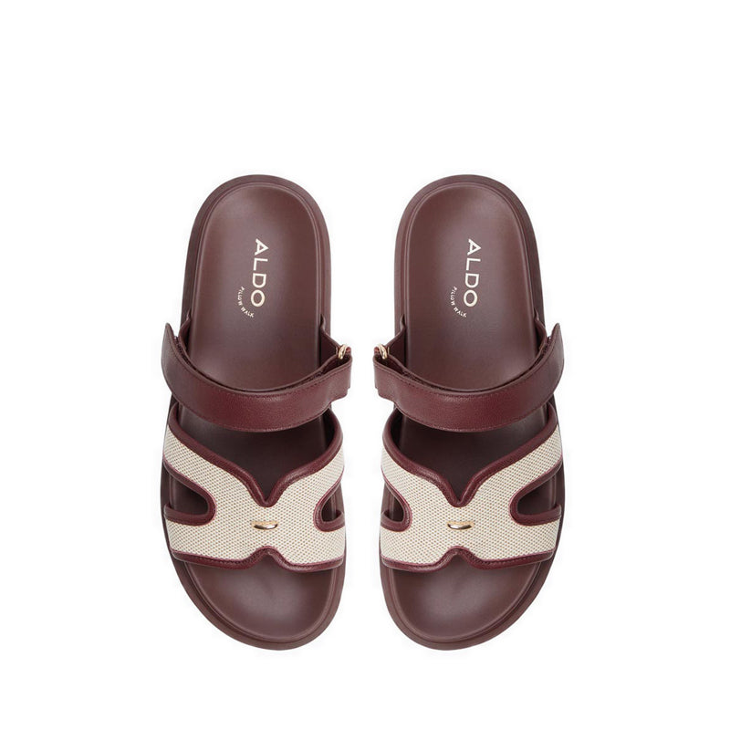 MARYS FOOTBED SANDALS - BORDO