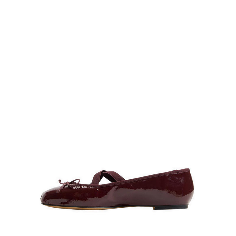 OLLLIE BALLERINAS & MARY JANES - DARK RED