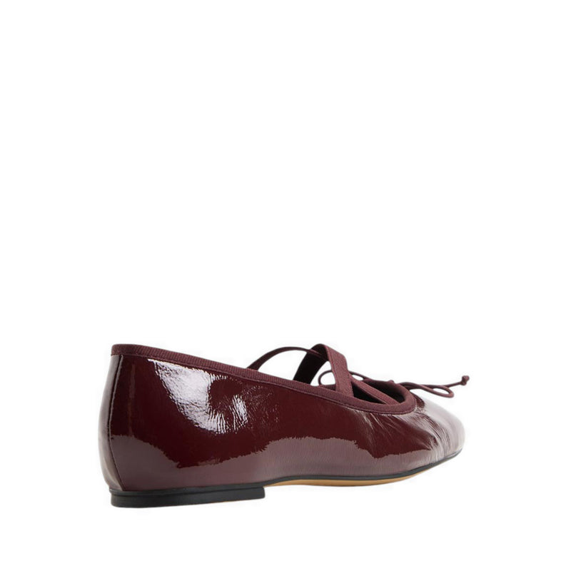 OLLLIE BALLERINAS & MARY JANES - DARK RED