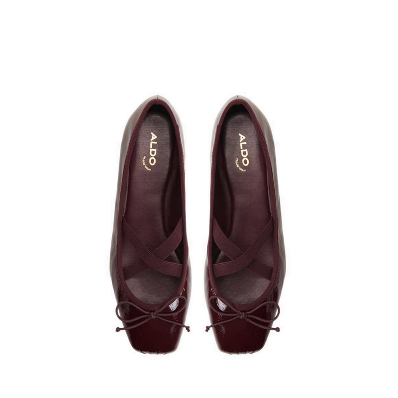 OLLLIE BALLERINAS & MARY JANES - DARK RED