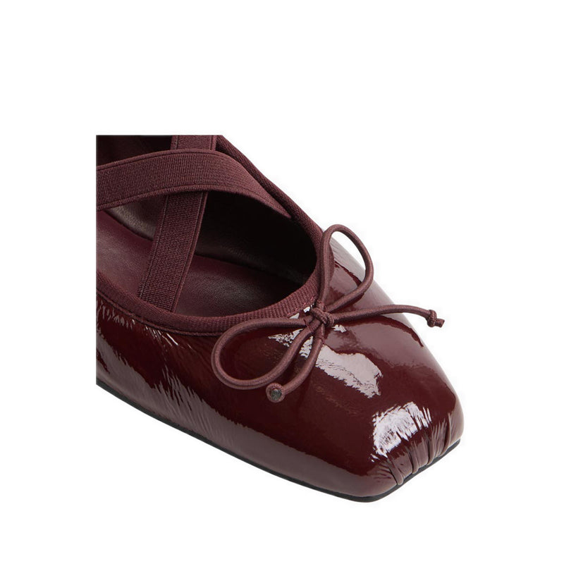 OLLLIE BALLERINAS & MARY JANES - DARK RED