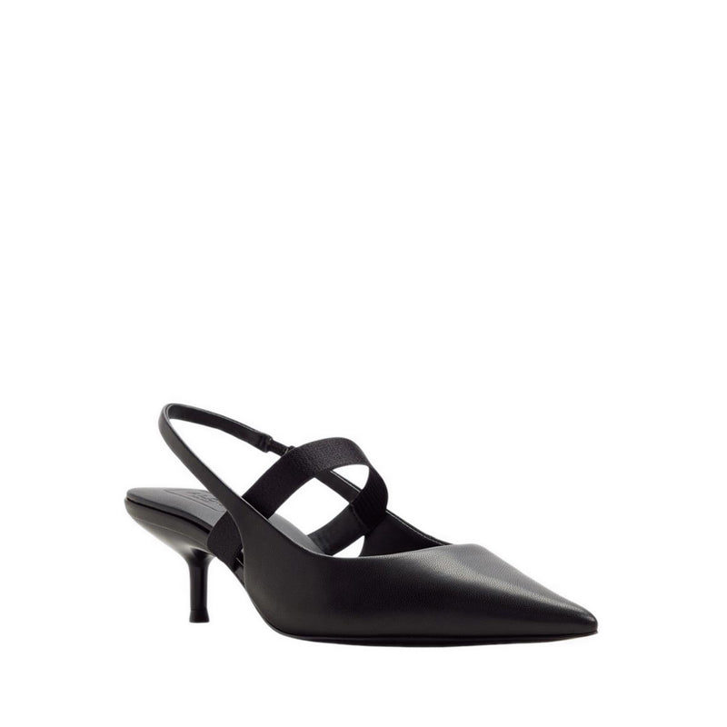SABINNA HEELED SHOES - BLACK