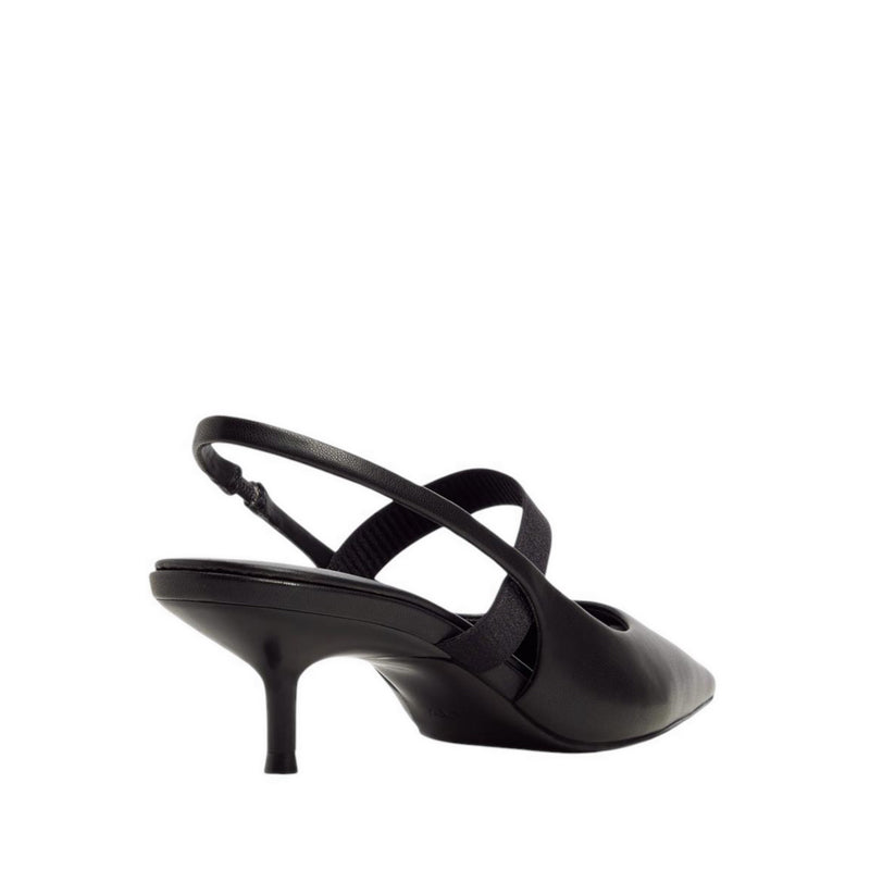 SABINNA HEELED SHOES - BLACK