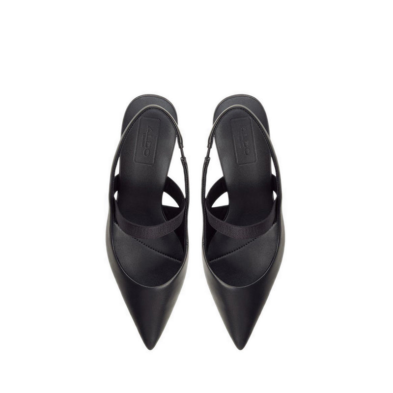 SABINNA HEELED SHOES - BLACK