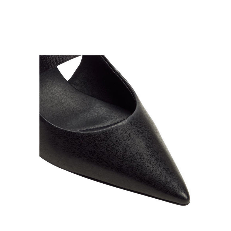 SABINNA HEELED SHOES - BLACK