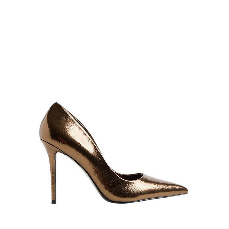 STAZYA HEELED SHOES - BRONZE