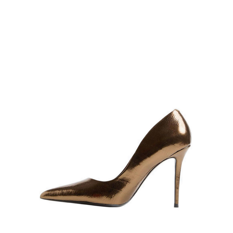 STAZYA HEELED SHOES - BRONZE