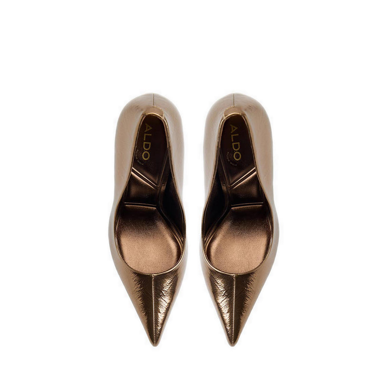 STAZYA HEELED SHOES - BRONZE