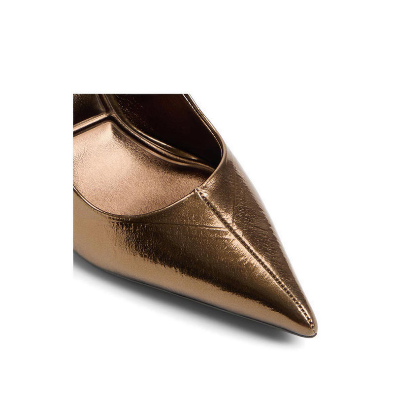 STAZYA HEELED SHOES - BRONZE