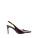 SYLIAAH HEELED SHOES - BURGUNDY