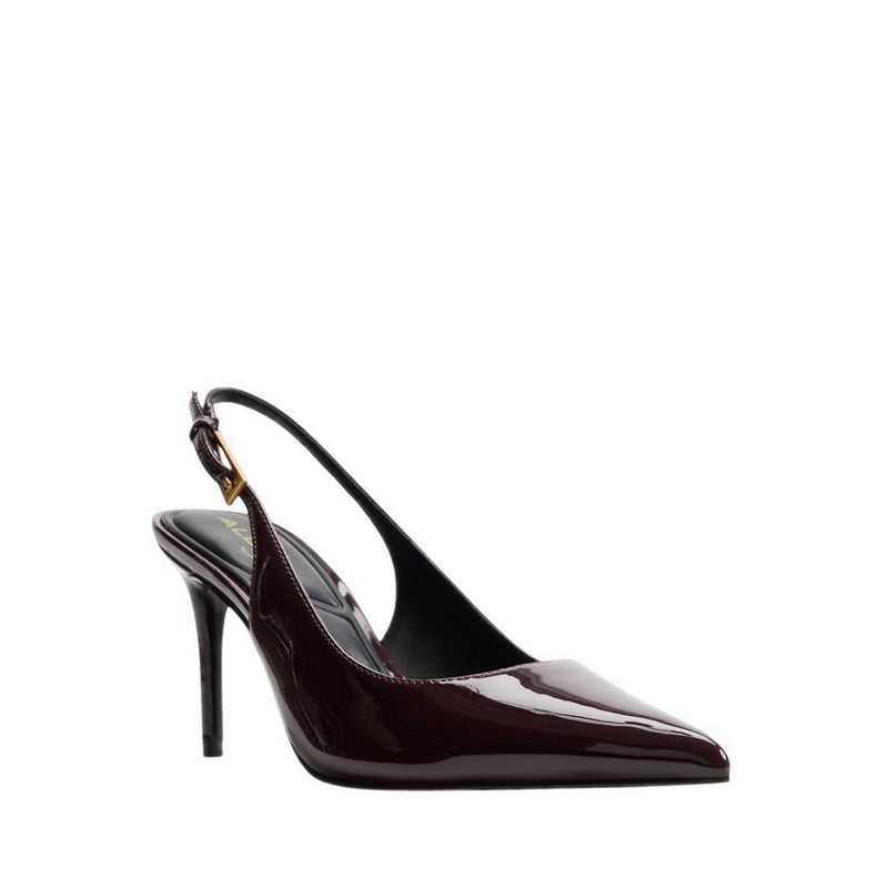 SYLIAAH HEELED SHOES - BURGUNDY