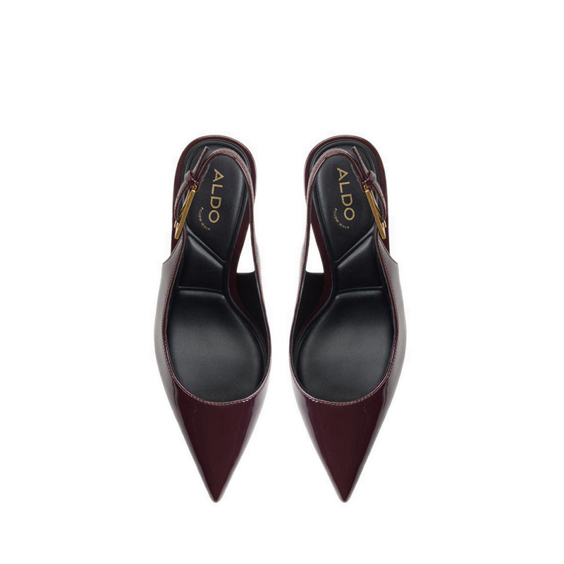 SYLIAAH HEELED SHOES - BURGUNDY