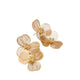 AZALEAA EARRINGS - GOLD/CLEAR MULTI