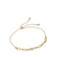 AMANDDA BRACELET - GOLD/CLEAR MULTI