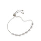 JACQUELINEE BRACELET - SILVER/CLEAR MULTI