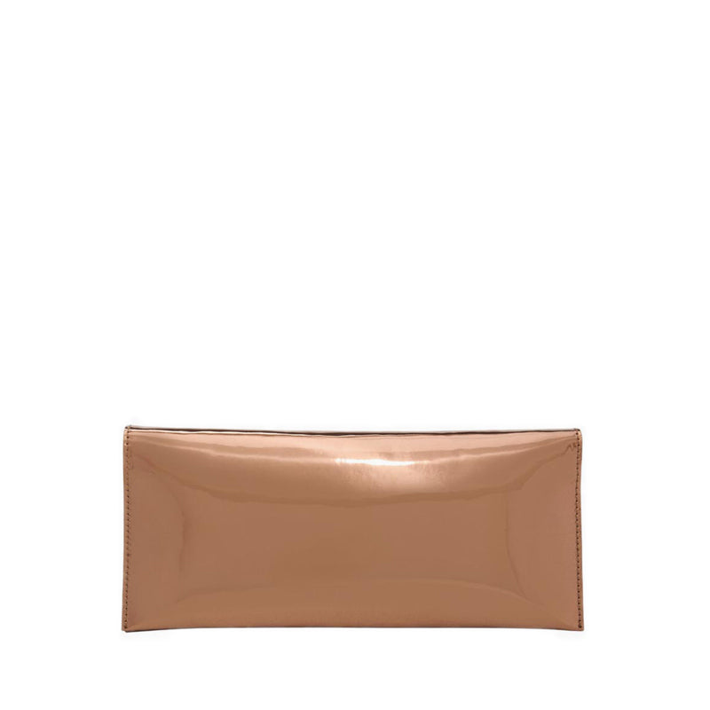 DEANDRIA CLUTCH - DARK BROWN