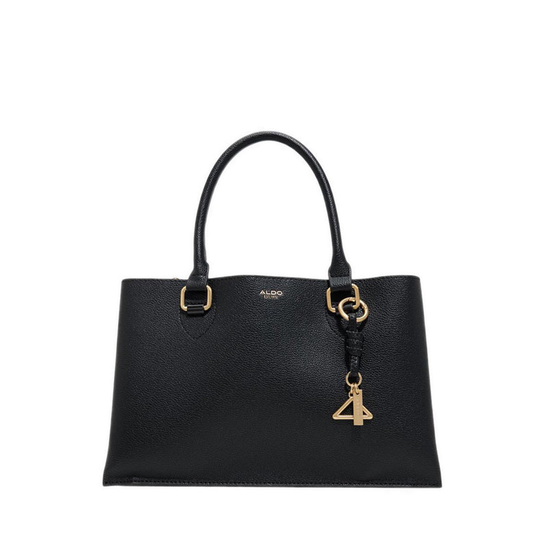 EMMELYNE SATCHEL - BLACK OVERFLOW