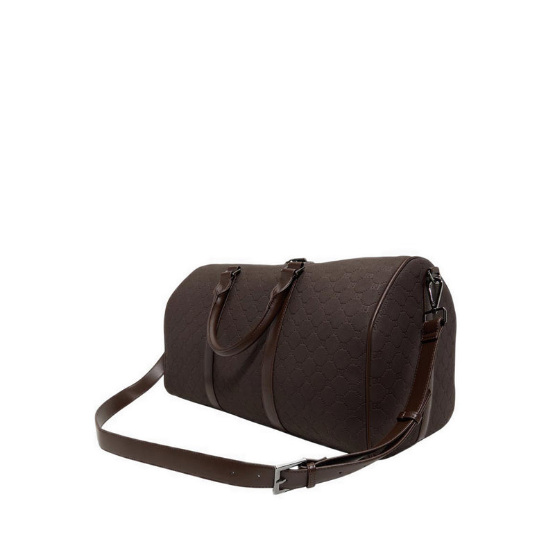 FRANKFURT DUFFLE - DARK BROWN