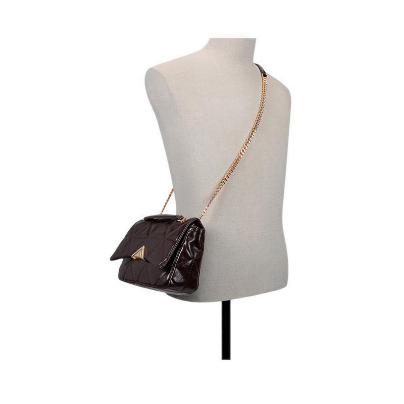 GANELLE CROSS BODY - DARK BROWN
