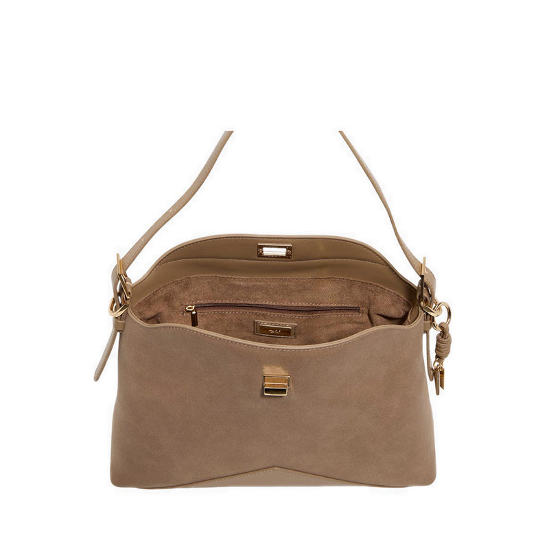 JACQ SHOULDER BAG - TAUPE