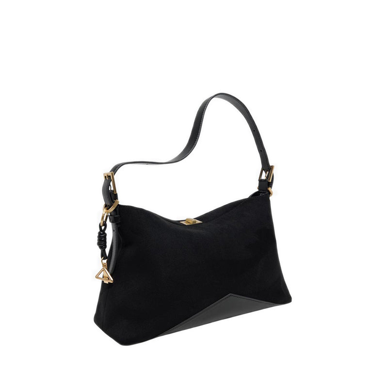 JACQ HANDBAG - BLACK OVERFLOW