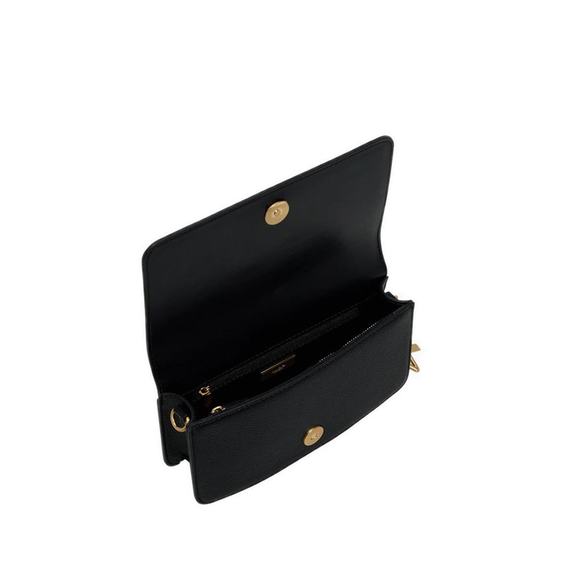 EMMELYNA CROSS BODY - BLACK OVERFLOW