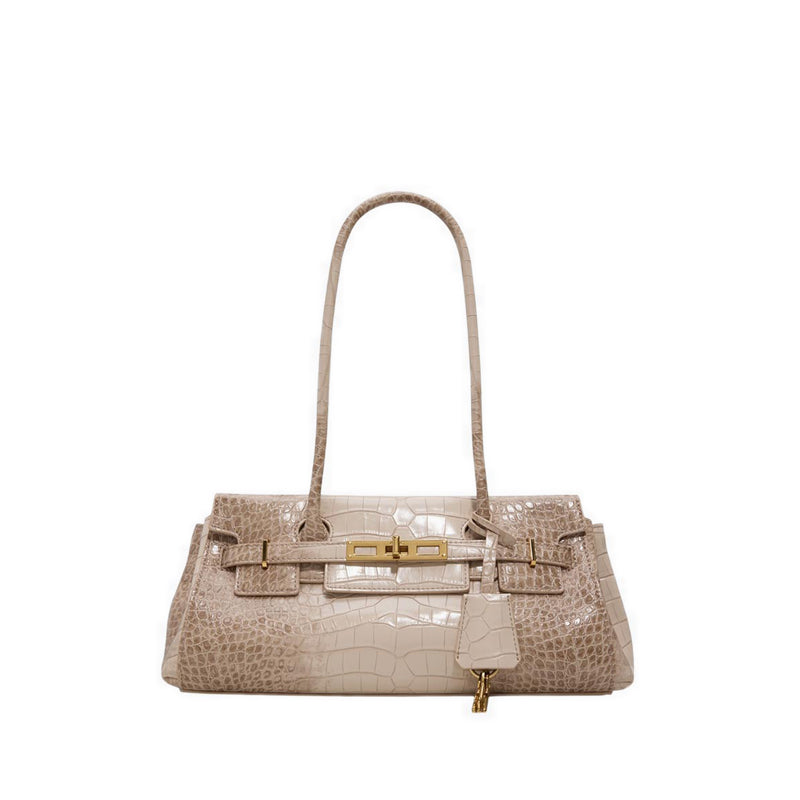 KATRINAX SHOULDER BAG - TAN MULTI