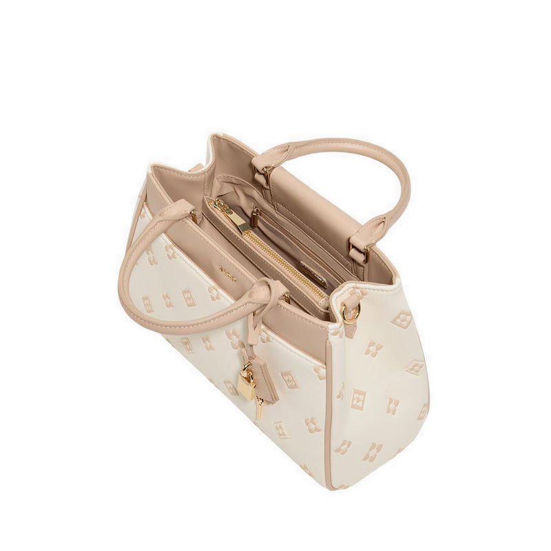 ANOUKA HANDBAG-OPEN WHITE
