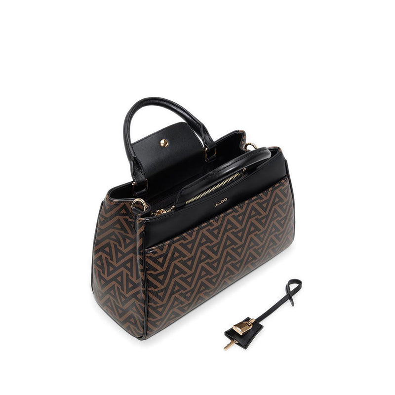 ANOUKA SATCHEL - BROWN MULTI