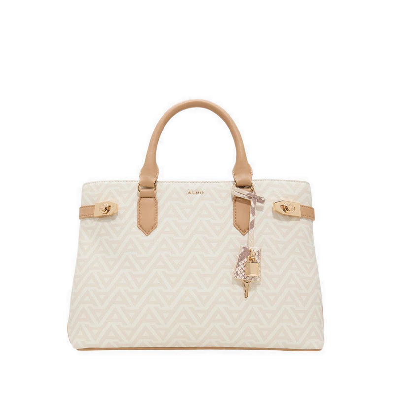 HERMYNIE SATCHEL - WHITE COMBO
