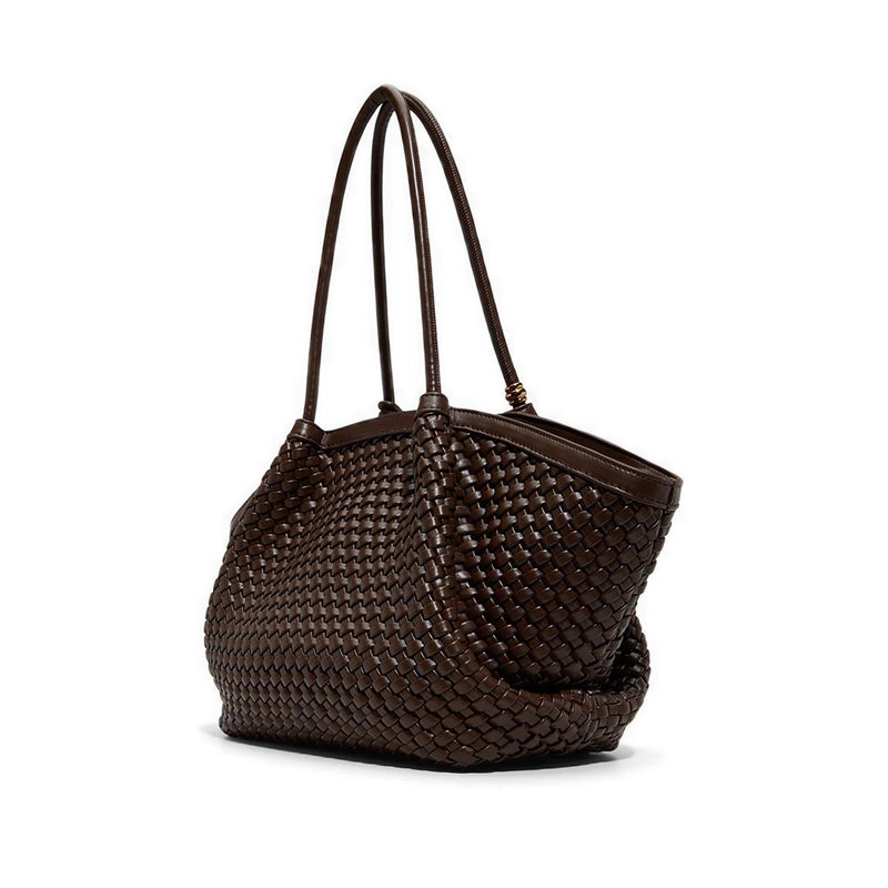 BRAELYNEX TOTE - DARK BROWN