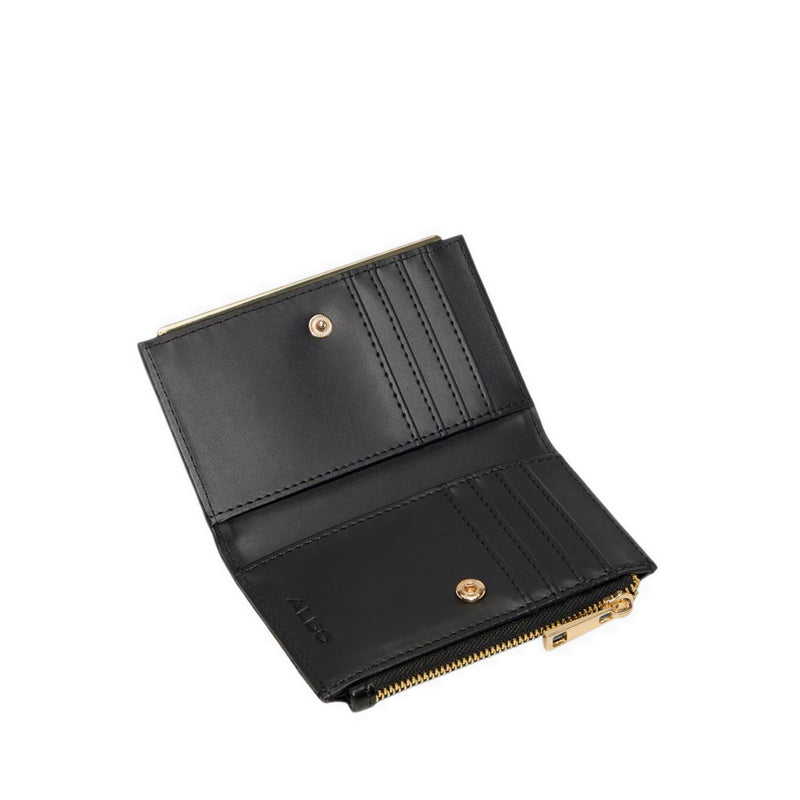 MERECLYA WALLET/CHANGE PURSE - BLACK OVERFLOW