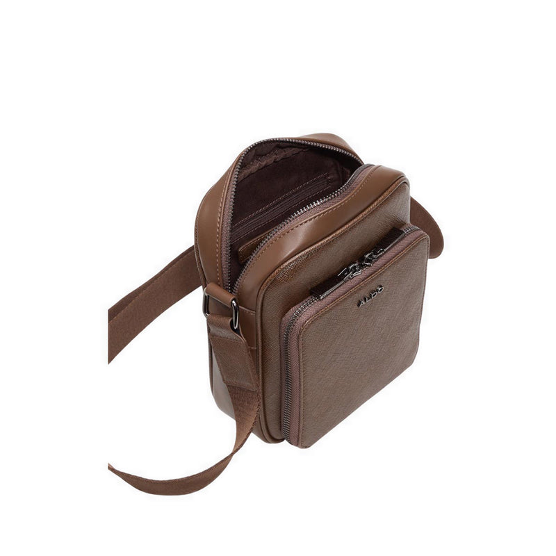 MAXIMILIANN HANDBAG AND COIN PURSE SET - MEDIUM BROWN