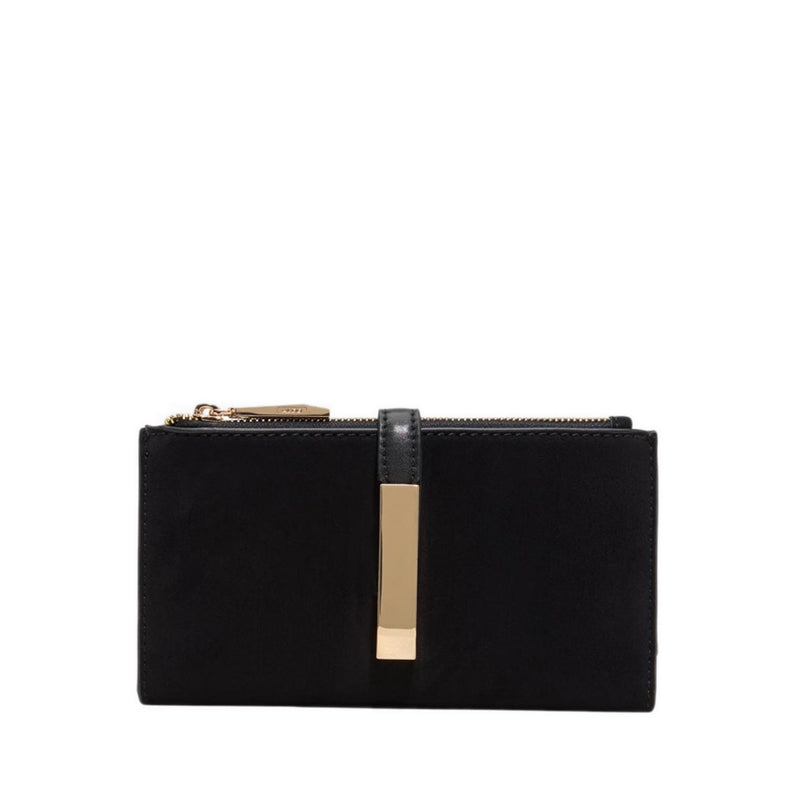 DELANDA WALLET/CHANGE PURSE -  BLACK