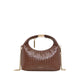 CHARLIEZE HANDBAG - DARK BROWN