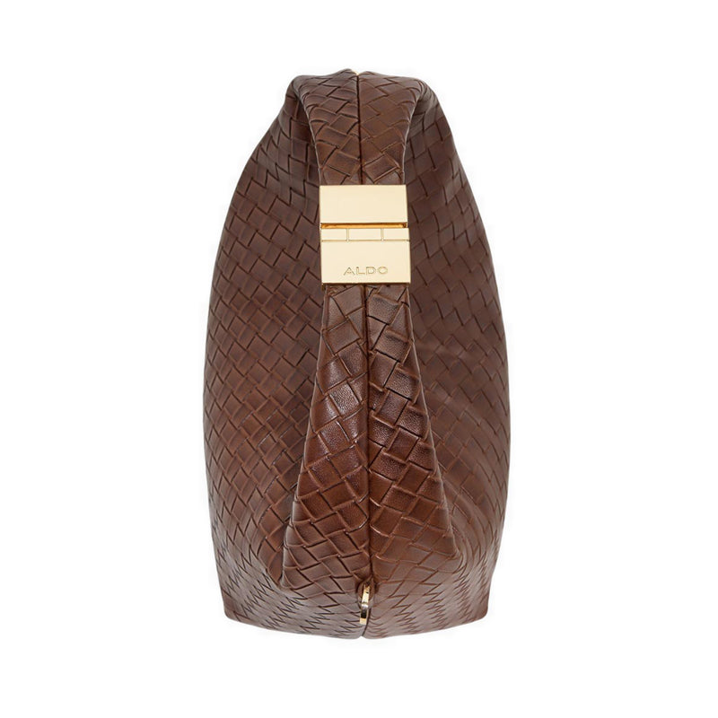 CHARLIEZE HANDBAG - DARK BROWN