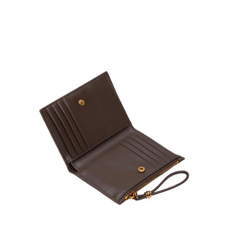 RAIYEA WALLET - DARK BROWN