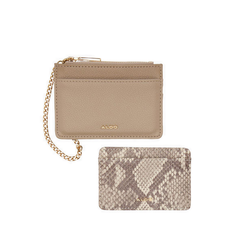 NATHALIEA WALLET/CHANGE PURSE - TAUPE